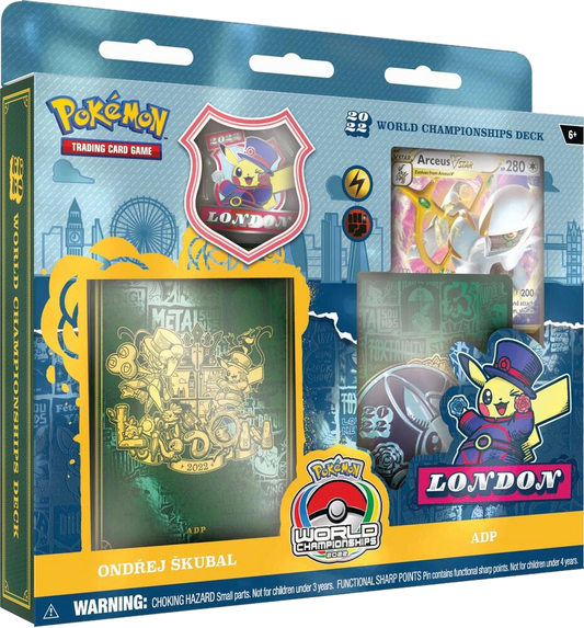 The 2022 Pokemon World Championship deck featuring Ondrej Skubal's ADP strategy.