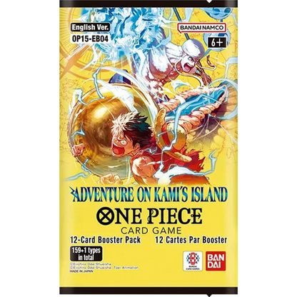 One Piece Adventure on Kami's Island Booster Box (OP15) - pack inside