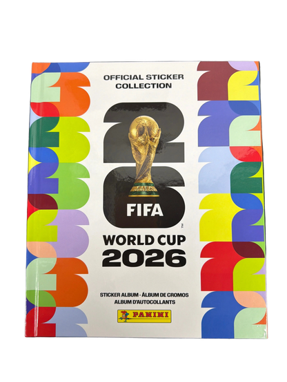 2026 Panini FIFA World Cup Soccer Sticker Album - Hardcover
