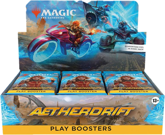 Magic: Aetherdrift Play Booster Display