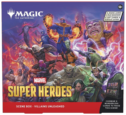 Magic: Marvel Super Heroes Scene Box Villains Unleashed