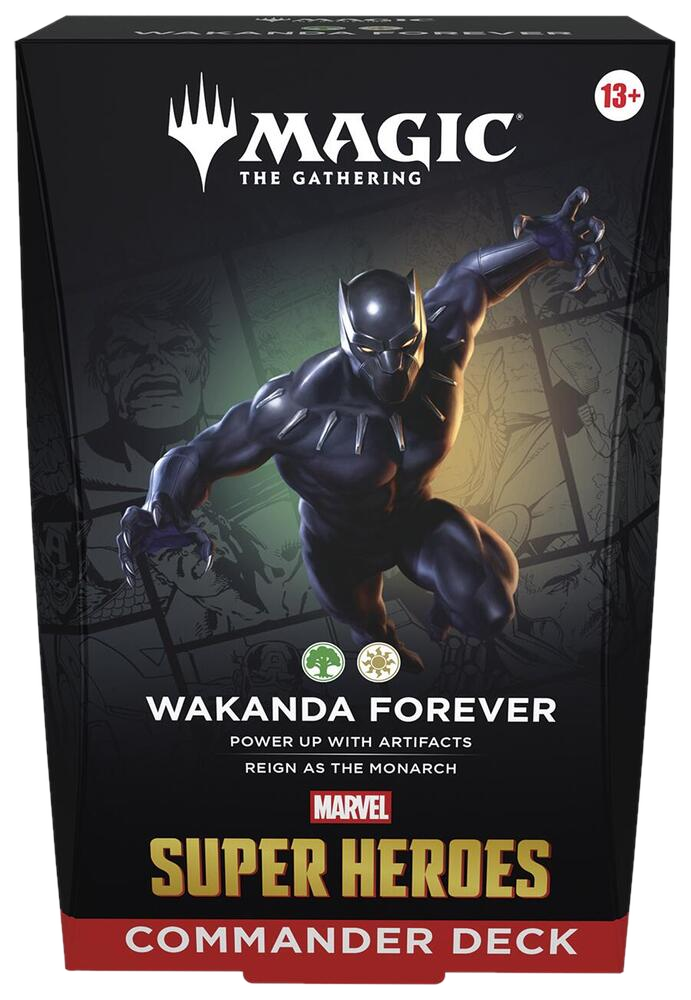 Magic: Marvel Super Heroes Commander Deck Wakanda Forever