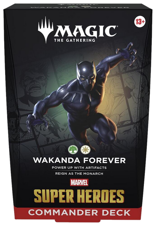 Magic: Marvel Super Heroes Commander Deck Wakanda Forever