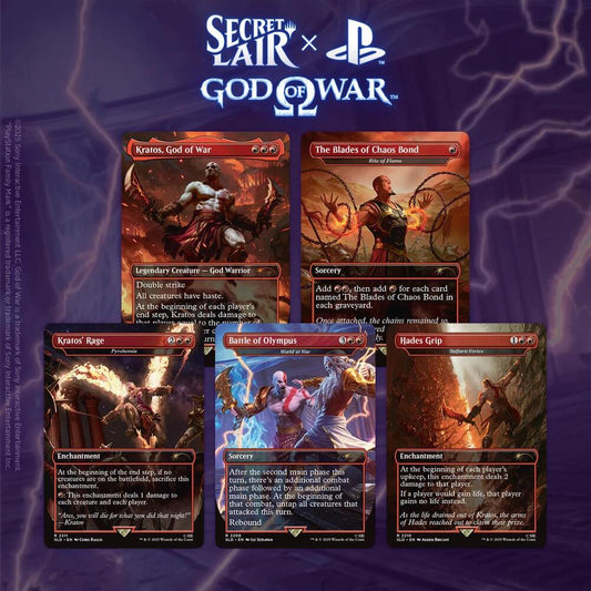 MTG: Secret Lair x God of War: Greek - Non-Foil Edition
