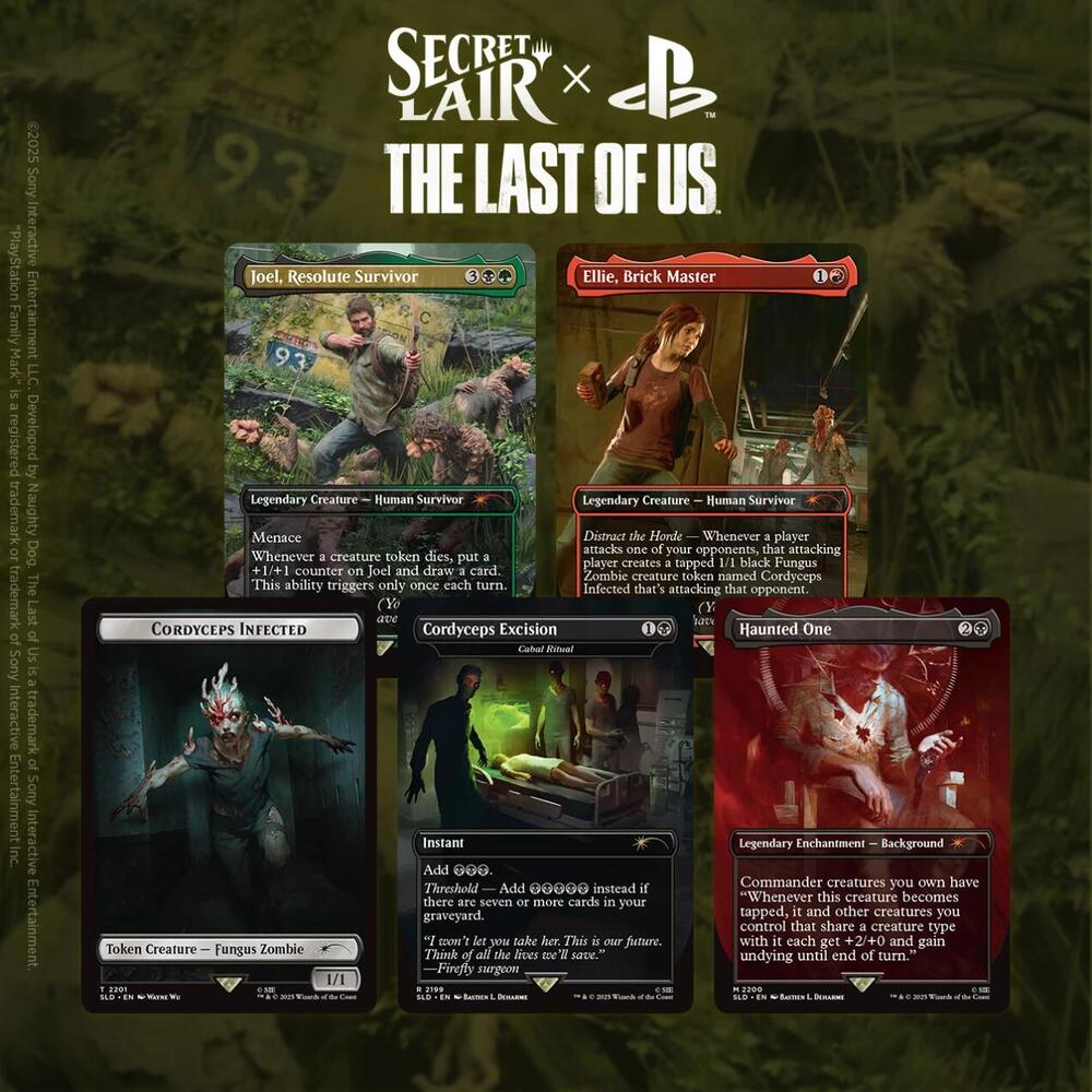 MTG: Secret Lair x The Last of Us Part I - Non-Foil Edition