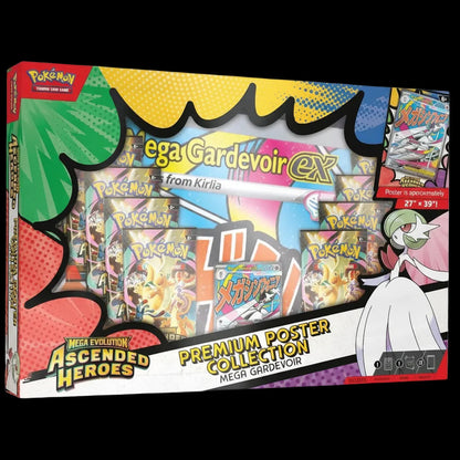 Pokemon Ascended Heroes Premium Poster Collection - Mega Gardevoir