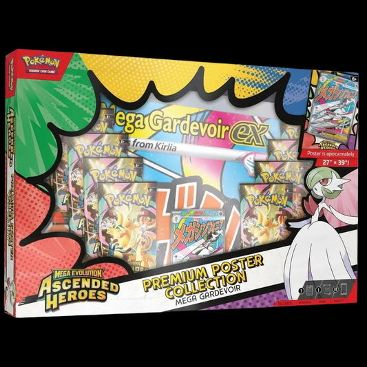 Pokemon Ascended Heroes Premium Poster Collection - Mega Gardevoir