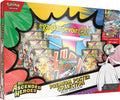 Pokemon Ascended Heroes Premium Poster Collection box featuring Mega Gardevoir and booster packs.