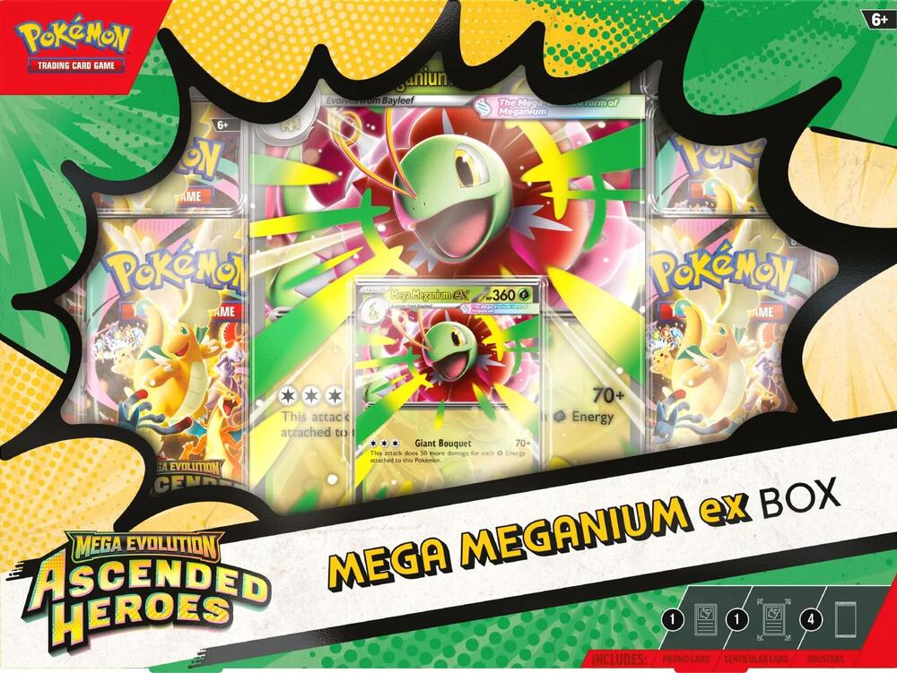 Pokemon Ascended Heroes Mega ex Box (ME02.5) - Mega Meganium ex