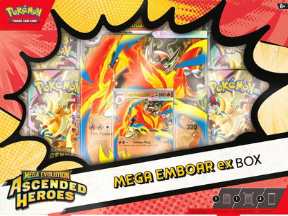 Pokemon Ascended Heroes Mega ex Box (ME02.5) - factory sealed