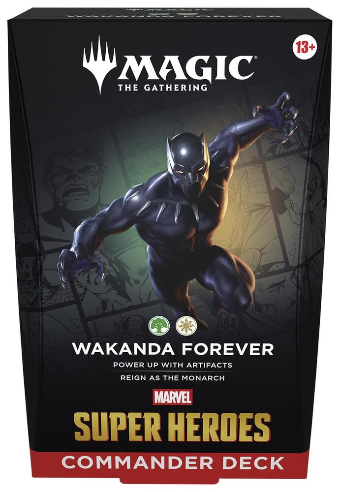 Magic The Gathering: Marvel Super Heroes Commander Deck - Wakanda Forever