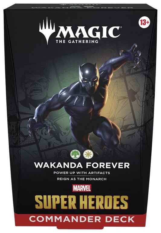 Magic The Gathering: Marvel Super Heroes Commander Deck - Wakanda Forever