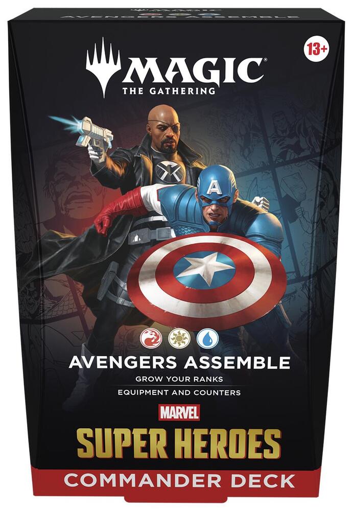 Magic The Gathering: Marvel Super Heroes Commander Deck - Avengers Assemble