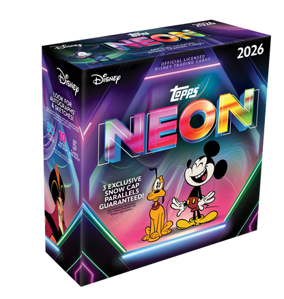 2026 Topps Disney Neon Mega Box - factory sealed