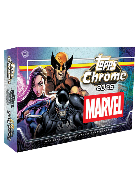 2026 Topps Marvel Comics Chrome Hobby Box