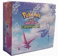 A sealed Pokemon EX Dragon trading card game booster box featuring Latias and Latios.