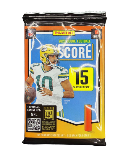 2025 Panini Score Football Hobby Blaster Box - pack inside