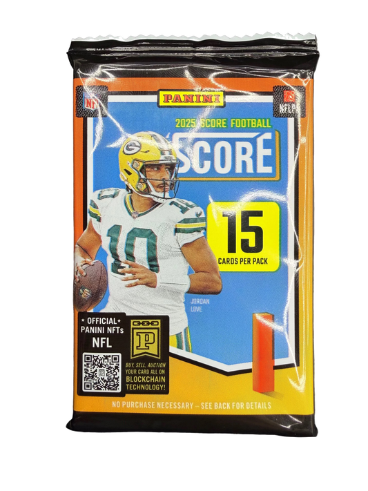2025 Panini Score Football Hobby Blaster Box - pack inside