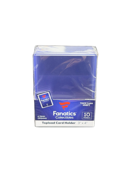 Fanatics Topload Card Holder 3" x 4" - 108PT