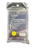 A Pro Safe 130pt magnetic card holder in its original clear plastic packaging.