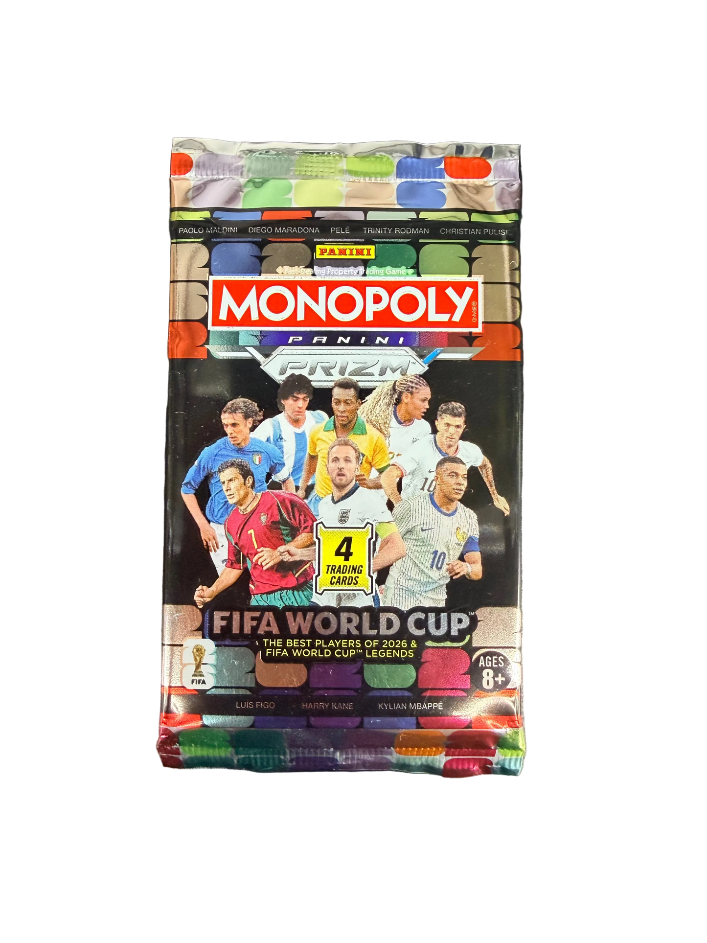 2026 Panini Prizm Monopoly FIFA World Cup Soccer Blaster Pack