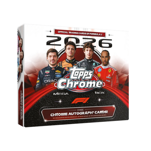 2026 Topps Chrome Formula 1 Racing Mega Box