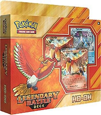 A Pokemon Legendary Battle Deck featuring Ho-Oh in its original packaging.