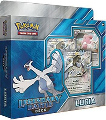 A Pokemon Legendary Battle Deck featuring Lugia in its original packaging.