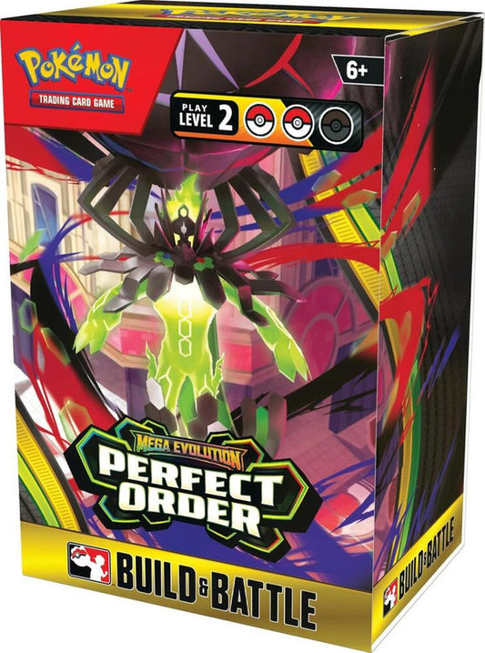 A Pokemon Perfect Order Build and Battle box featuring Zygarde on the packaging.