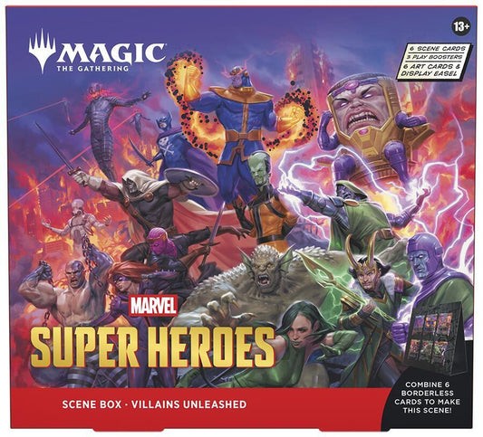 Magic The Gathering: Marvel Super Heroes Scene Box - Villains Unleashed