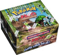 A sealed Pokemon Neo Discovery booster box featuring artwork of Xatu and Houndoom.