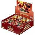 A One Piece The Best Vol.2 Premium Booster Box containing twenty packs of trading cards.