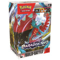 A Pokemon Scarlet and Violet Paradox Rift Build and Battle box featuring Roaring Moon.