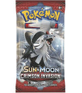A Pokemon Crimson Invasion booster pack featuring Silvally on the front packaging.