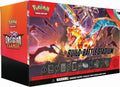 A Pokemon Obsidian Flames Build and Battle Stadium box featuring Charizard artwork.