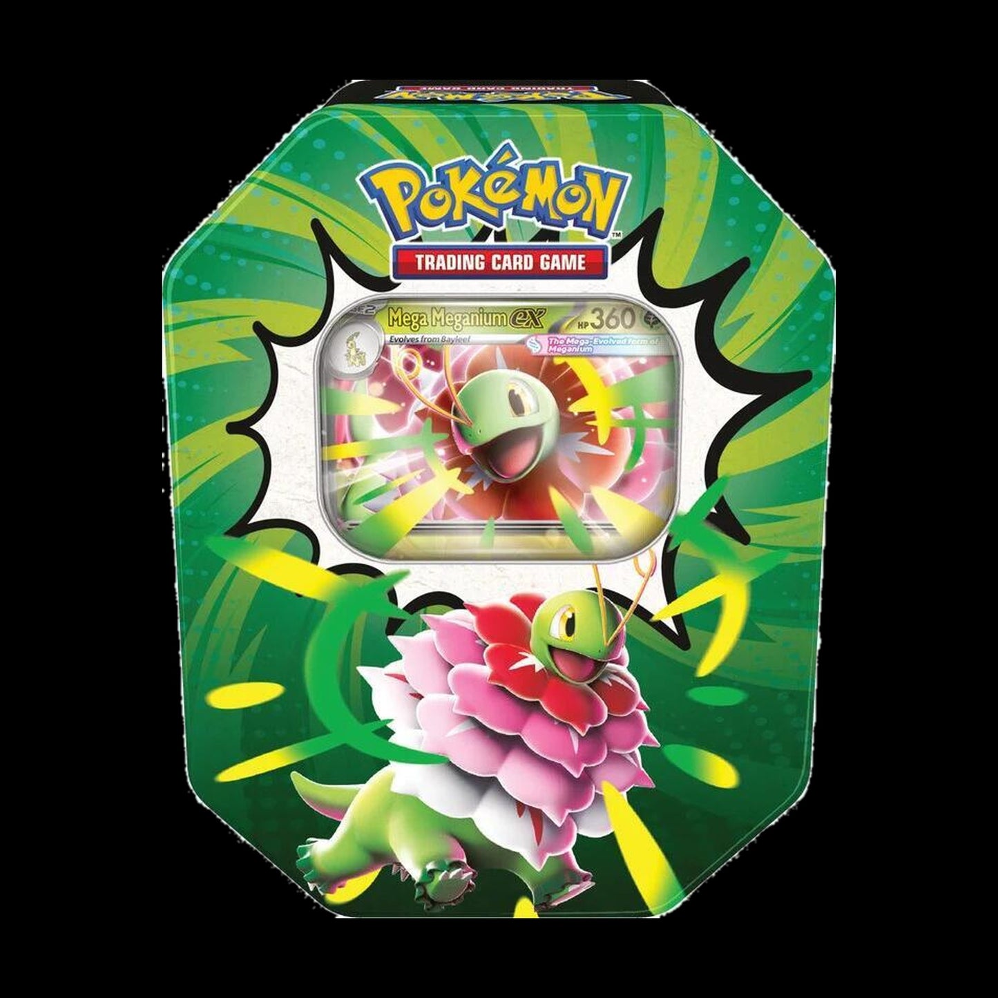 Pokemon Ascended Heroes Tin - Mega Meganium ex version