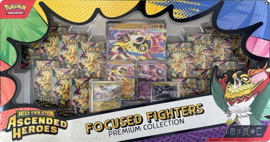 Pokemon Ascended Heroes Focused Fighters Premium Collection