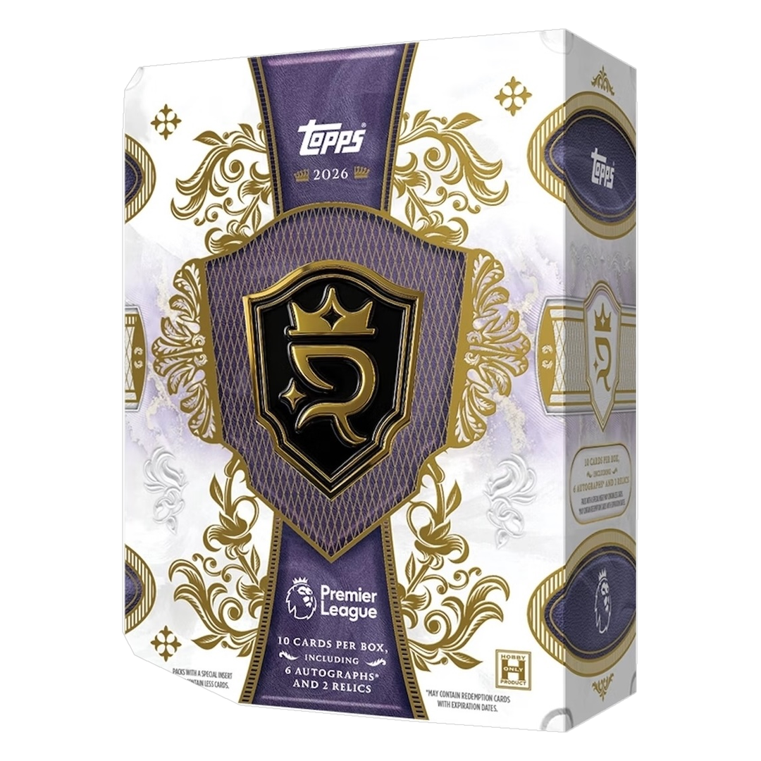 2025-26 Topps Royalty Premier League Soccer Hobby Box