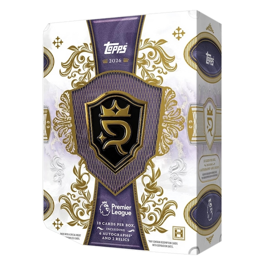 2025-26 Topps Royalty Premier League Soccer Hobby Box