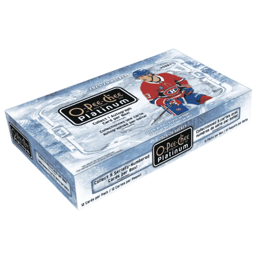 2025-26 Upper Deck O-Pee-Chee Platinum Hockey Hobby Box