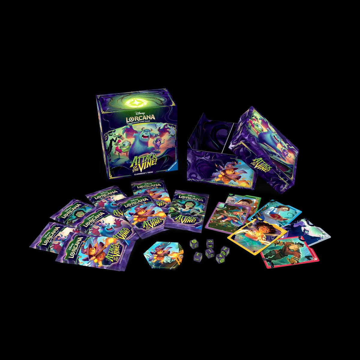 Disney Lorcana: Attack of the Vine! Illumineer's Trove - alternate view