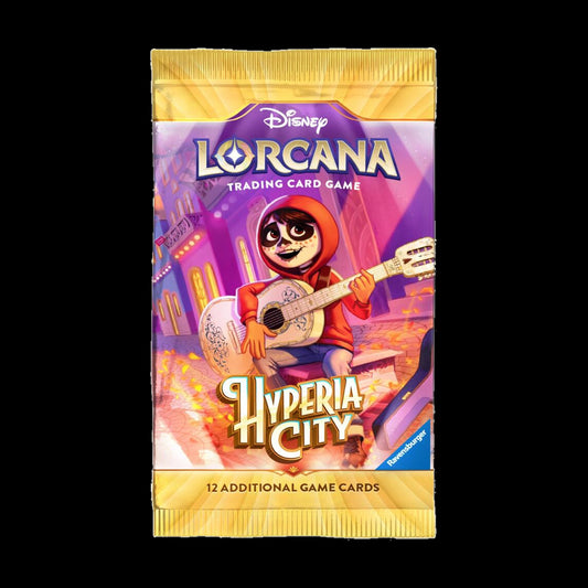 Disney Lorcana Hyperia City Booster Pack