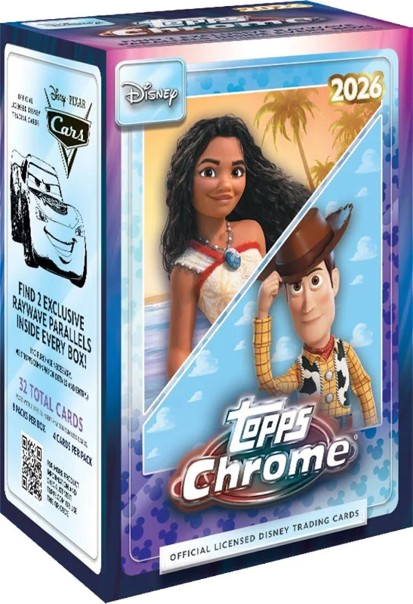2026 Topps Chrome Disney Chrome Value Box