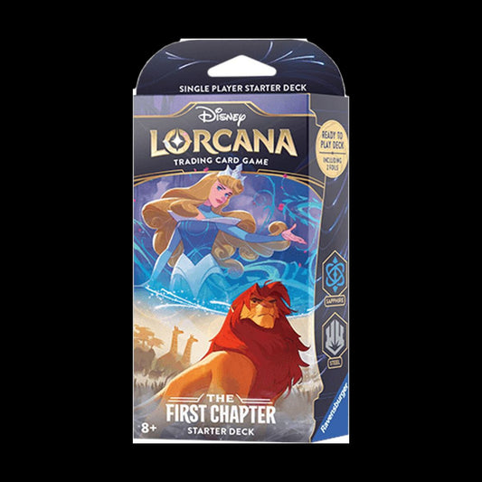 Disney Lorcana: First Chapter Starter Deck Sapphire Steel