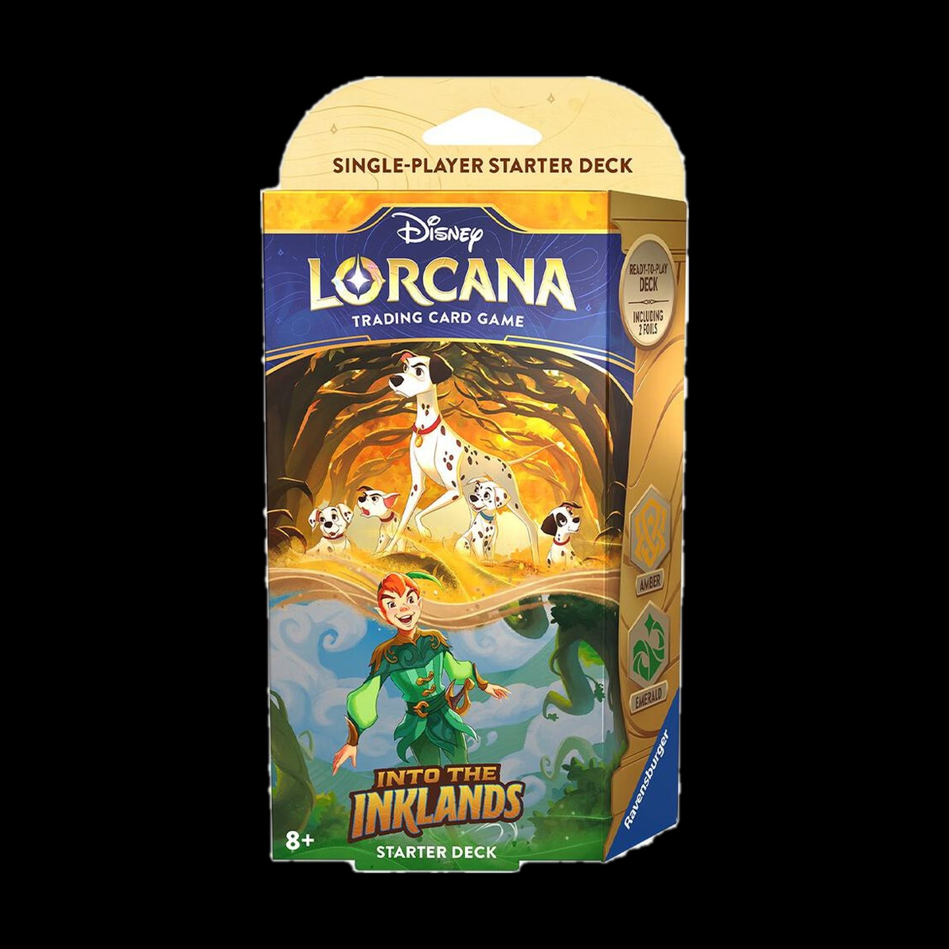 Disney Lorcana: Into the Inklands Starter Deck Amber Emerald