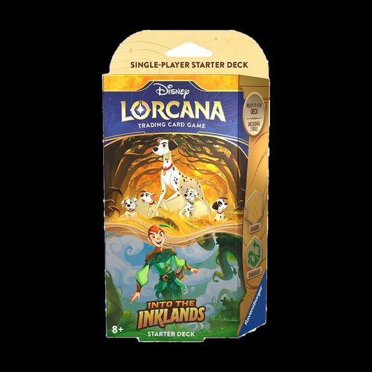 Disney Lorcana: Into the Inklands Starter Deck Amber Emerald
