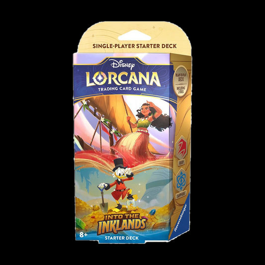 Disney Lorcana: Into the Inklands Starter Deck Ruby Sapphire