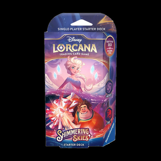 Disney Lorcana: Shimmering Skies Starter Deck Amethyst & Ruby