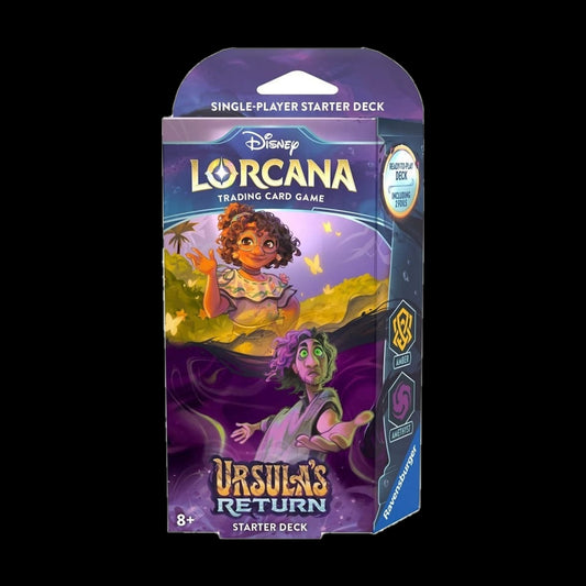 Disney Lorcana: Ursula's Return Starter Deck - Amber & Amethyst