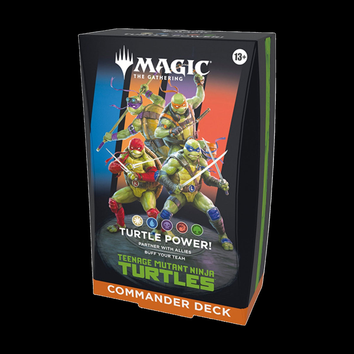 Magic: Teenage Mutant Ninja Turtles Commander Deck Turtle Power Box - alternate view